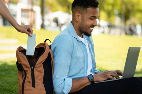 Theft stealing a phone from student's backpack