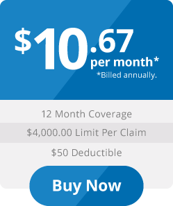 Medium Price Option: $4000 Coverage Limit Per Claim, $50 Deductible