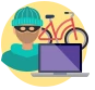 Laptop and Bike Theft
