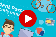 NSSI Personal Property Explainer Video. Student Renters Insurance Dorm Room Personal Property Insurance. College Student Insurance