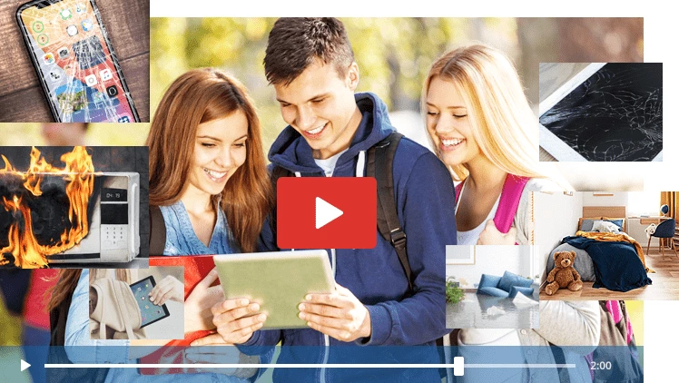 College Student NSSI Personal Property Commerican Video Explainer Animation