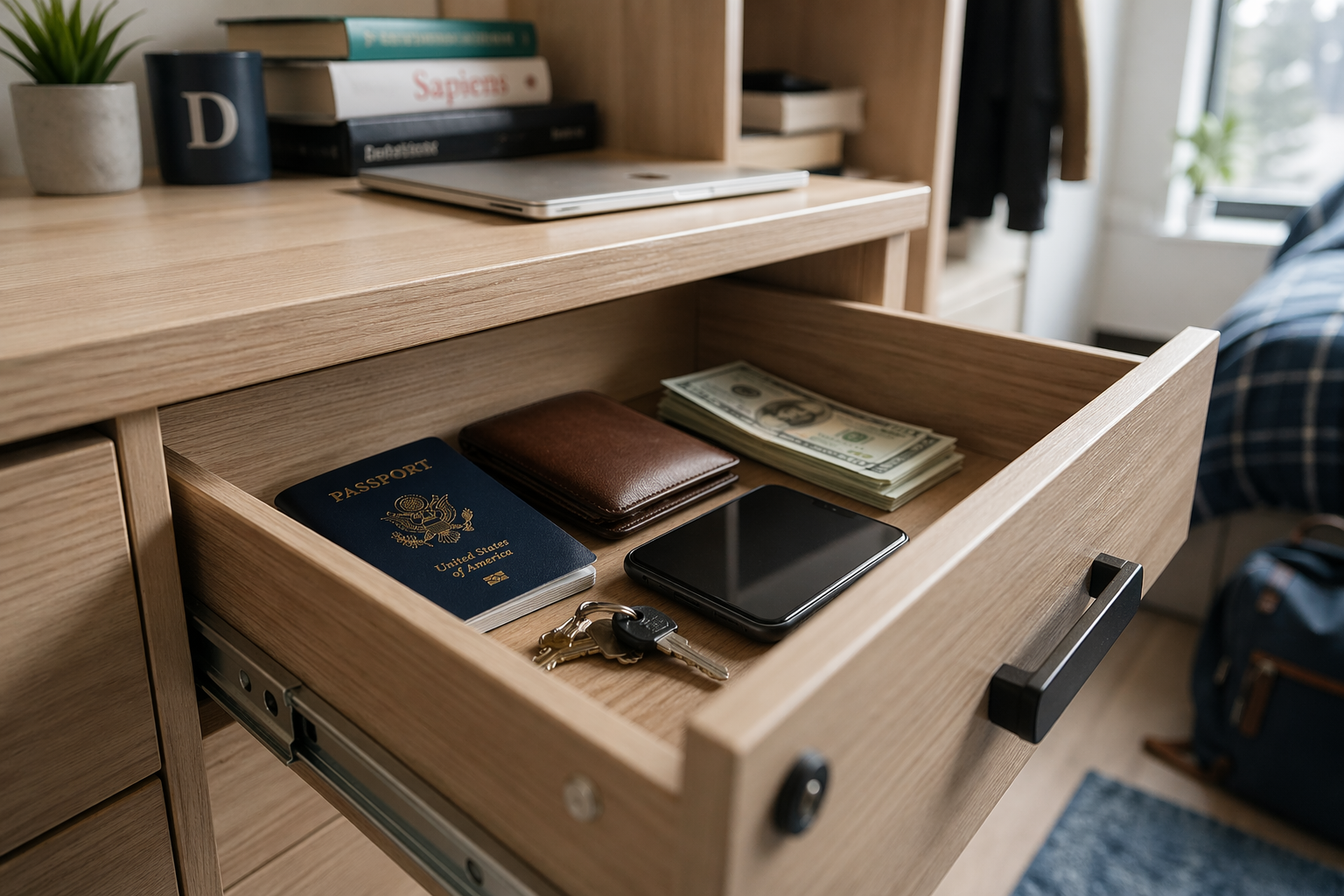Drawer full of valuable items